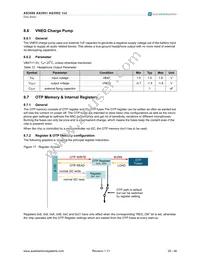 AS3502-EQFP Datasheet Page 20