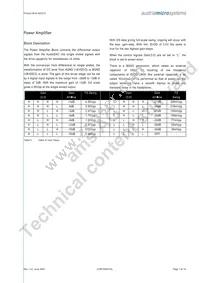 AS3510-T Datasheet Page 8