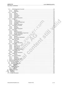 AS3514-BRZ Datasheet Page 5