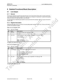 AS3514-BRZ Datasheet Page 9