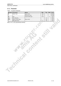 AS3514-BRZ Datasheet Page 10