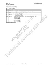 AS3514-BRZ Datasheet Page 13