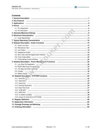 AS3542-EMFP Datasheet Page 4