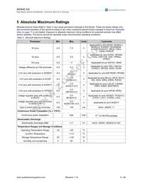 AS3542-EMFP Datasheet Page 9
