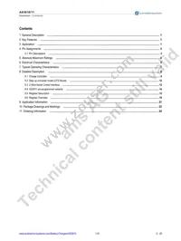 AS3610-BDFM Datasheet Page 3