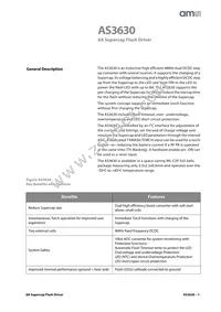 AS3630-ZWLM Datasheet Cover