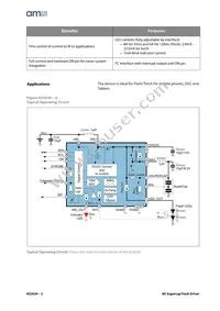 AS3630-ZWLM Datasheet Page 2