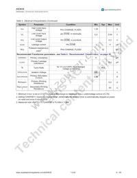 AS3635-ZWLT Datasheet Page 6