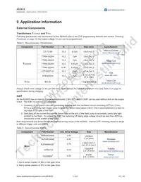 AS3635-ZWLT Datasheet Page 16