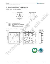 AS3635-ZWLT Datasheet Page 19