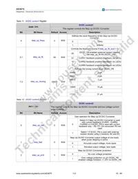 AS3675 Datasheet Page 16