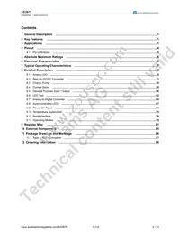 AS3676 Datasheet Page 4