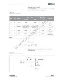 AS3685A Datasheet Page 17