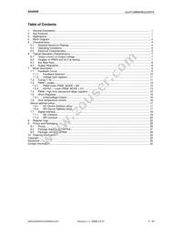 AS3693E-ZTFT Datasheet Page 3