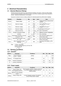 AS3696-ZQFM Datasheet Page 3