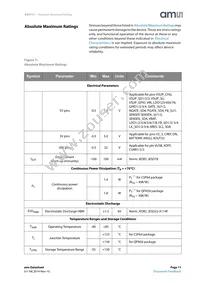 AS3711-BQFP Datasheet Page 11