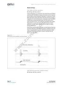 AS3711-BQFP Datasheet Page 16