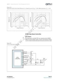 AS3711-BQFP Datasheet Page 23