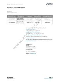AS3728-BWLT Datasheet Page 13