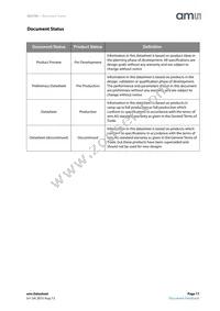 AS3729-BWLT Datasheet Page 17