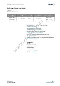 AS3729B-BWLM Datasheet Page 13
