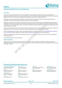 AS3812A-ZQFT Datasheet Page 8