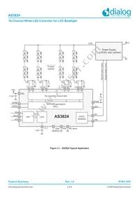 AS3824E1-ZQFT Datasheet Page 2