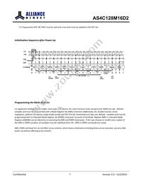 AS4C128M16D2-25BINTR Datasheet Page 8