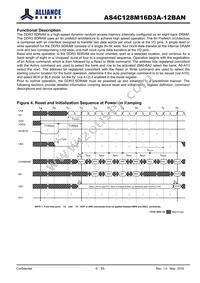 AS4C128M16D3A-12BANTR Datasheet Page 9