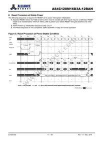 AS4C128M16D3A-12BANTR Datasheet Page 11