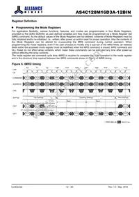 AS4C128M16D3A-12BINTR Datasheet Page 12