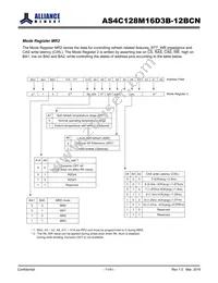 AS4C128M16D3B-12BCNTR Datasheet Page 11