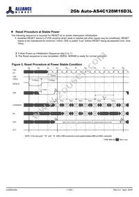 AS4C128M16D3L-12BANTR Datasheet Page 11