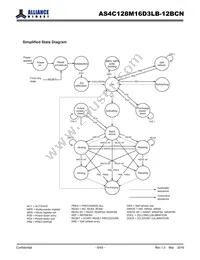 AS4C128M16D3LB-12BCNTR Datasheet Page 6