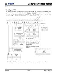 AS4C128M16D3LB-12BCNTR Datasheet Page 10