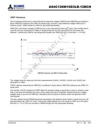 AS4C128M16D3LB-12BCNTR Datasheet Page 20