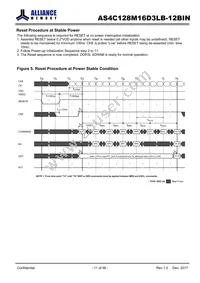 AS4C128M16D3LB-12BINTR Datasheet Page 11