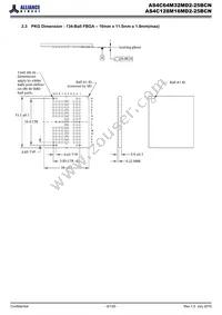 AS4C128M16MD2-25BCNTR Datasheet Page 6