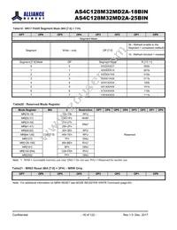 AS4C128M32MD2A-18BINTR Datasheet Page 16