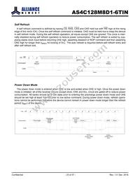 AS4C128M8D1-6TINTR Datasheet Page 23
