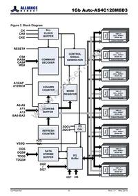 AS4C128M8D3-12BANTR Datasheet Page 5