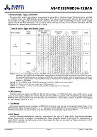 AS4C128M8D3A-12BAN Datasheet Page 15