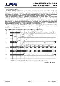 AS4C128M8D3LB-12BINTR Datasheet Page 9