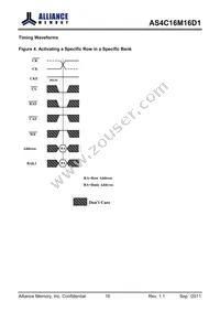 AS4C16M16D1-5TIN Datasheet Page 16