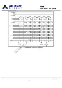 AS4C16M16MD1-6BIN Datasheet Page 11