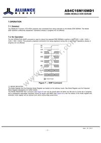 AS4C16M16MD1-6BIN Datasheet Page 21