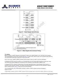 AS4C16M16MD1-6BIN Datasheet Page 22