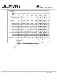 AS4C16M16MD1-6BINTR Datasheet Page 11