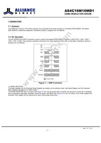 AS4C16M16MD1-6BINTR Datasheet Page 21