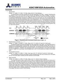 AS4C16M16SA-6BANTR Datasheet Page 8